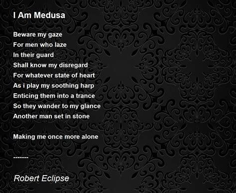 athena to medusa poem.